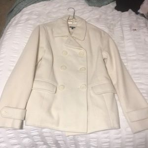 White peacoat